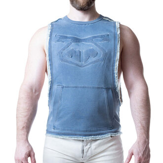 Nasty Pig Nasty Pig Emboss Brandmark Shredder Tank Top - Mirage Blue
