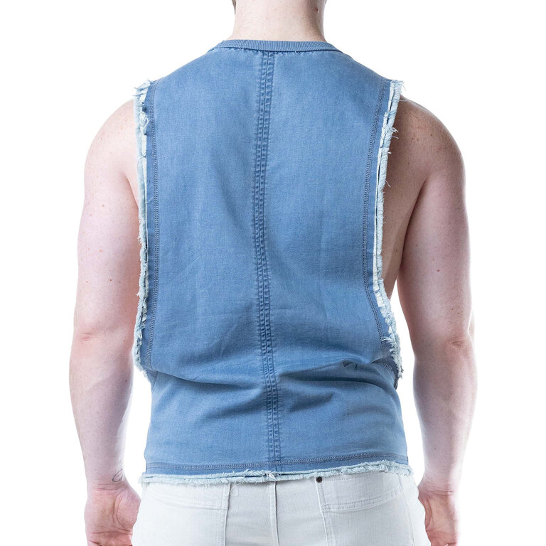 Nasty Pig Nasty Pig Emboss Brandmark Shredder Tank Top - Mirage Blue