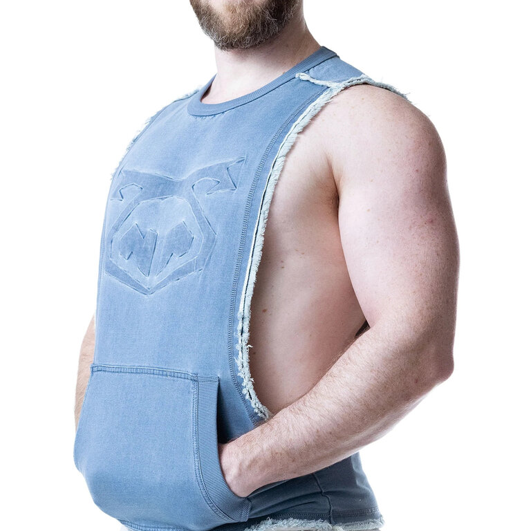 Nasty Pig Nasty Pig Emboss Brandmark Shredder Tank Top - Mirage Blue