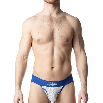 Nasty Pig Nasty Pig Third Base Jock Strap - Quartz Blue/White