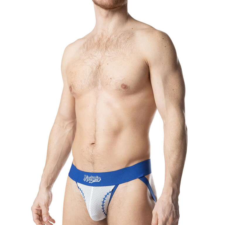 Nasty Pig Nasty Pig Third Base Jock Strap - Quartz Blue/White