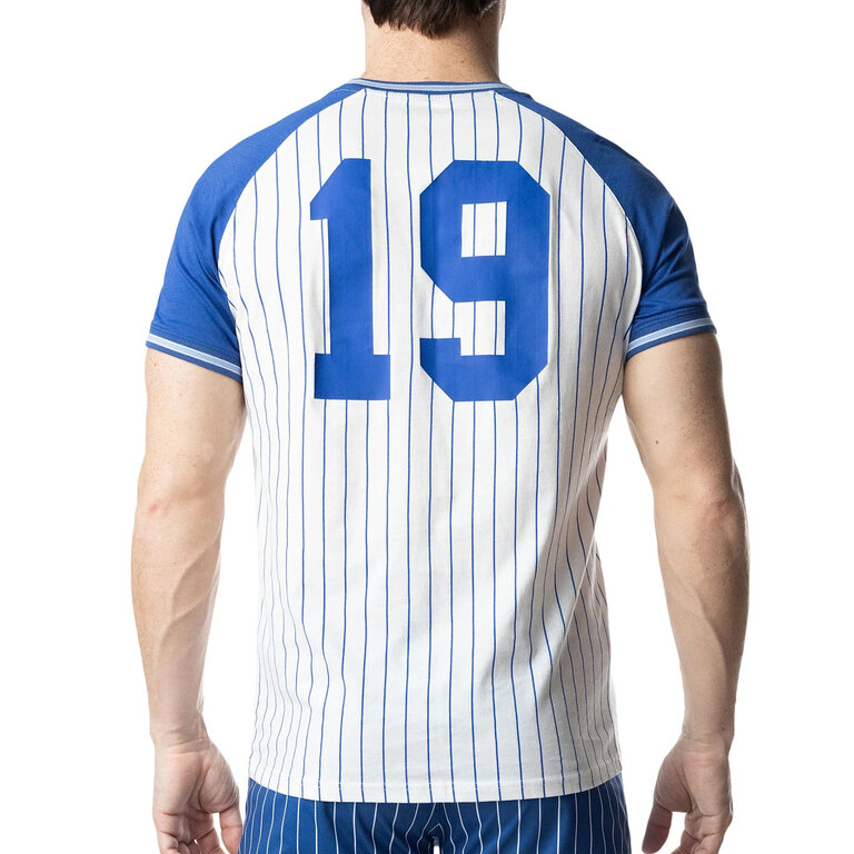 Nasty Pig Nasty Pig Third Base Tee - White/Quartz Blue