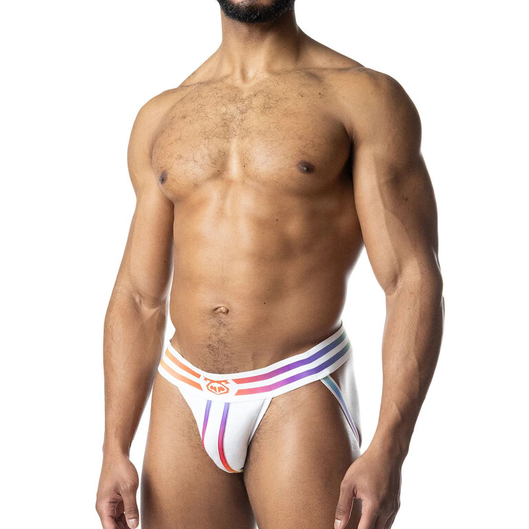 Nasty Pig Nasty Pig Aura Pride Jock Strap - White