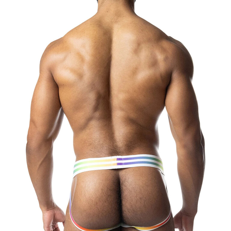 Nasty Pig Nasty Pig Aura Pride Jock Strap - White