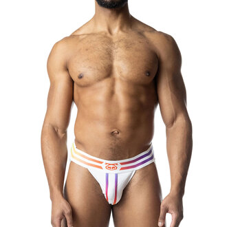 Nasty Pig Nasty Pig Aura Pride Jock Strap - White