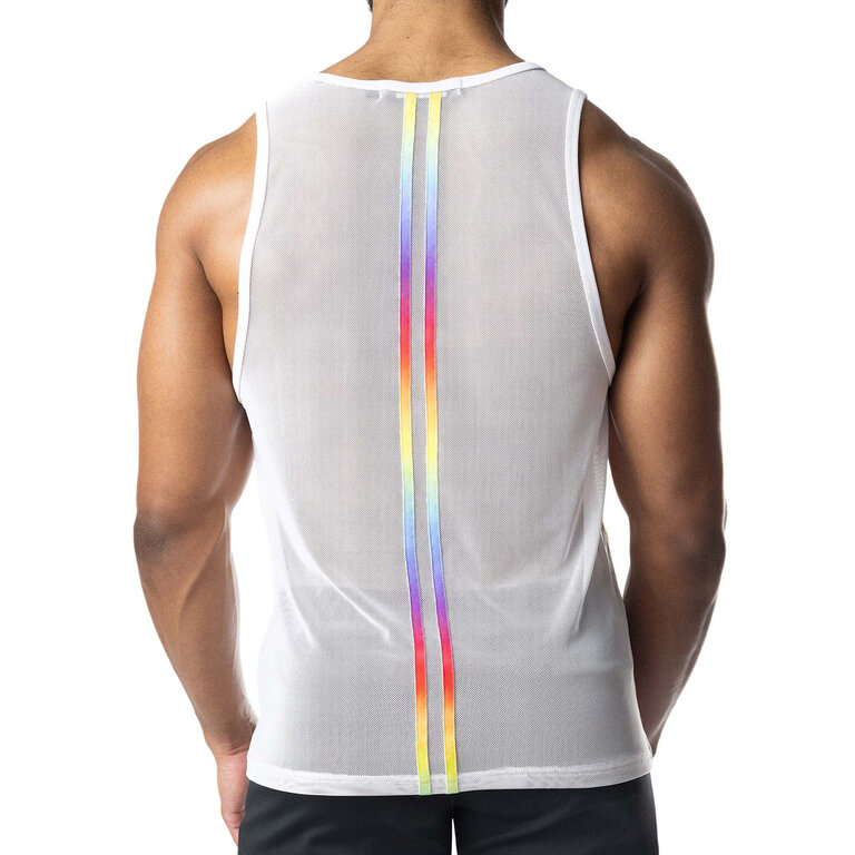 Nasty Pig Nasty Pig Aura Pride Tank Top - White