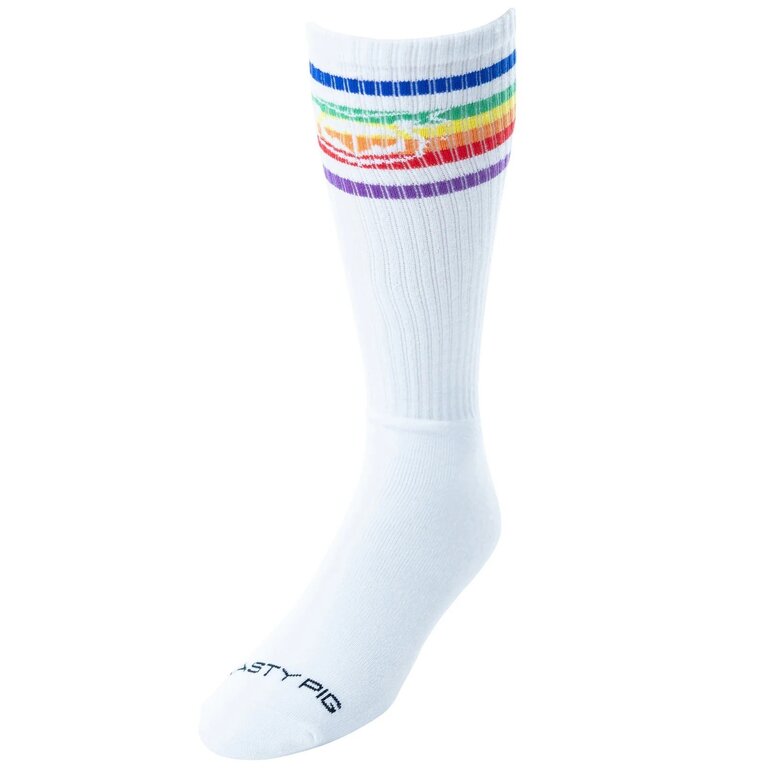 Nasty Pig Nasty Pig Pride Sock - White