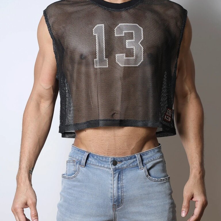 Cellblock13 Cellblock13 Field Goal 13 Mesh Muscle Tee