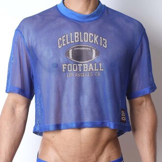 Cellblock13 Cellblock13 Field Goal Football Mesh Tee