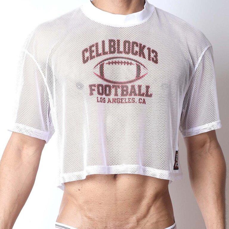 Cellblock13 Cellblock13 Field Goal Football Mesh Tee