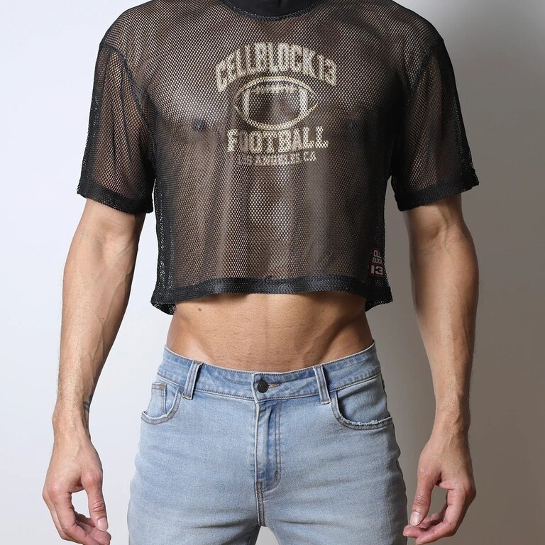 Cellblock13 Cellblock13 Field Goal Football Mesh Tee