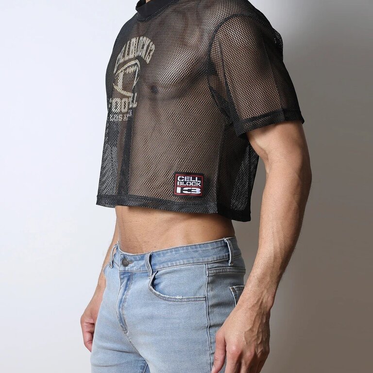 Cellblock13 Cellblock13 Field Goal Football Mesh Tee