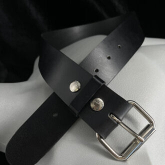 Kookie Kookie - 1-3/4 Plain Leather Belt