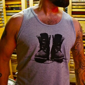 Burly Shirts Burly Shirts Old Boots Tank