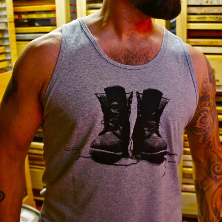 Burly Shirts Burly Shirts Old Boots Tank