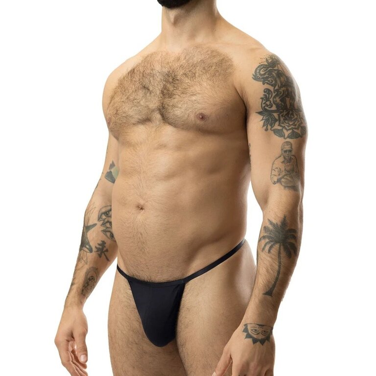 Nasty Pig Nasty Pig Adonis Thong - Black/Black