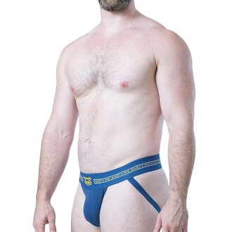 Nasty Pig Nasty Pig Core Jock Strap 3.0 - Cadet Blue/Goldenrod/White