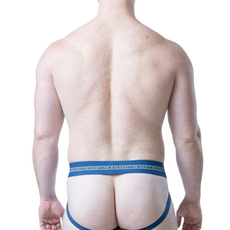 Nasty Pig Nasty Pig Core Jock Strap 3.0 - Cadet Blue/Goldenrod/White