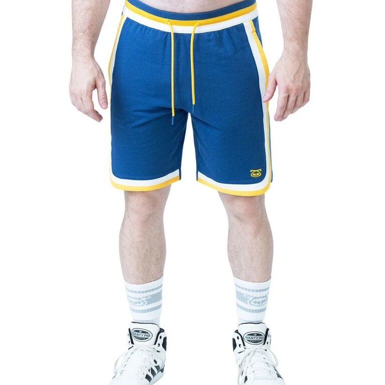 Nasty Pig Nasty Pig Deadlift Classic Short - Cadet Blue/Goldenrod/White