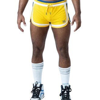 Nasty Pig Nasty Pig Deadlift Trunk Short - Goldenrod/Cadet Blue/White