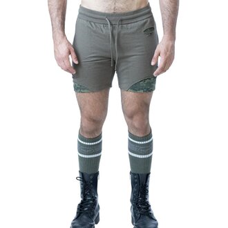 Nasty Pig Nasty Pig Shred Rugby Short - Army Green