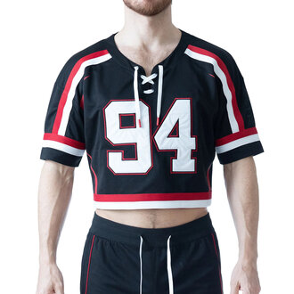 Nasty Pig Nasty Pig Face Off Hockey Jersey - Black/System Red/White