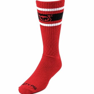 Nasty Pig Nasty Pig Hook'd Up Sport Sock 3.0 - System Red/Black/White