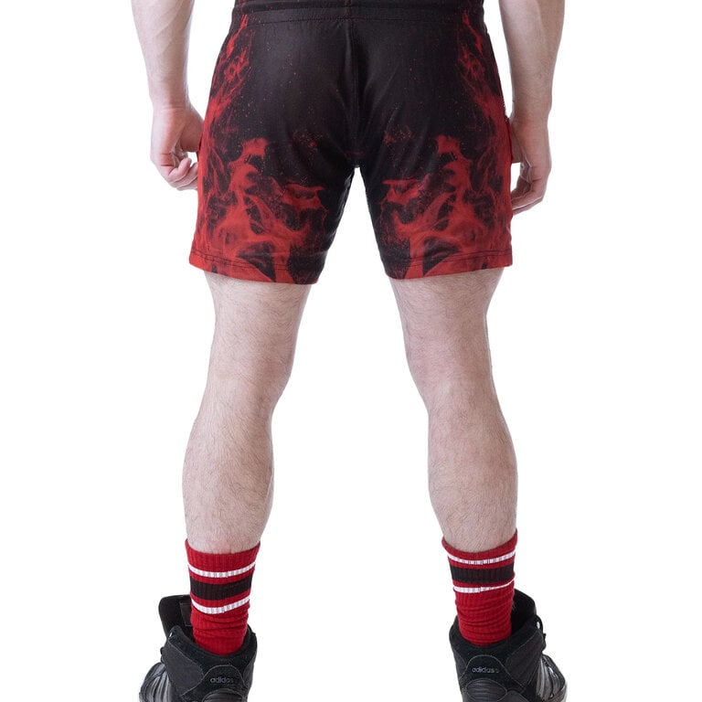 Nasty Pig Nasty Pig Inferno Rugby Short - Flame