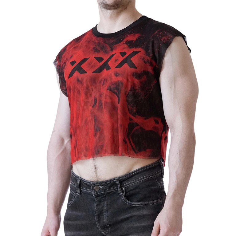 Nasty Pig Nasty Pig Inferno Sleeveless Crop Top - Flame