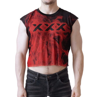 Nasty Pig Nasty Pig Inferno Sleeveless Crop Top - Flame
