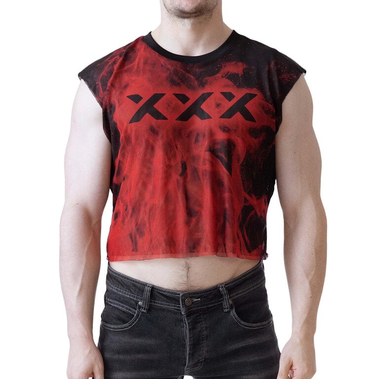 Nasty Pig Nasty Pig Inferno Sleeveless Crop Top - Flame