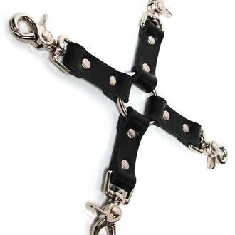 Stockroom Stockroom Leather Hog Tie Black