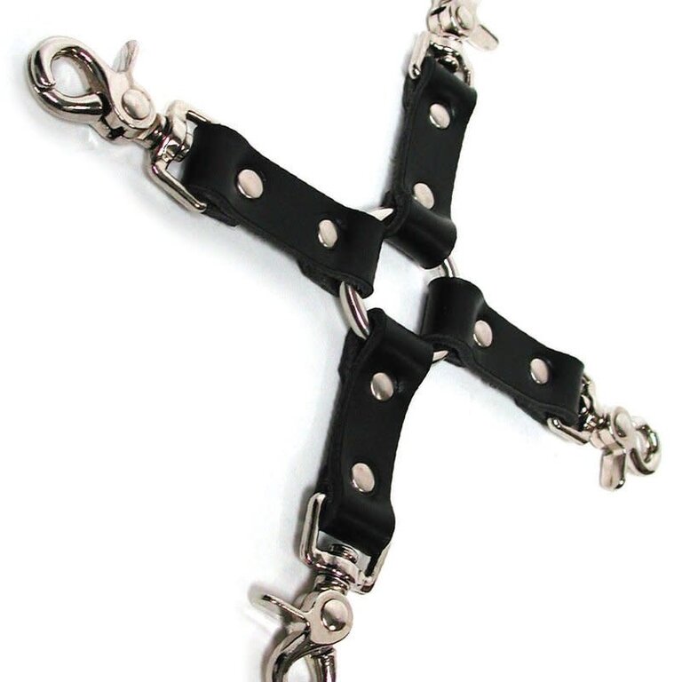 Stockroom Stockroom Leather Hog Tie Black