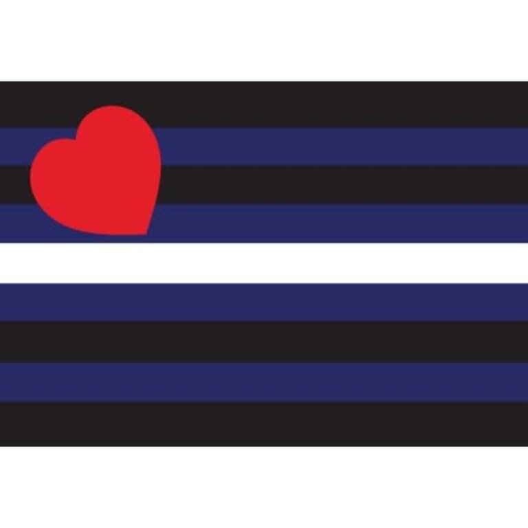 Independent Leather Pride Sticker 3 x 4"