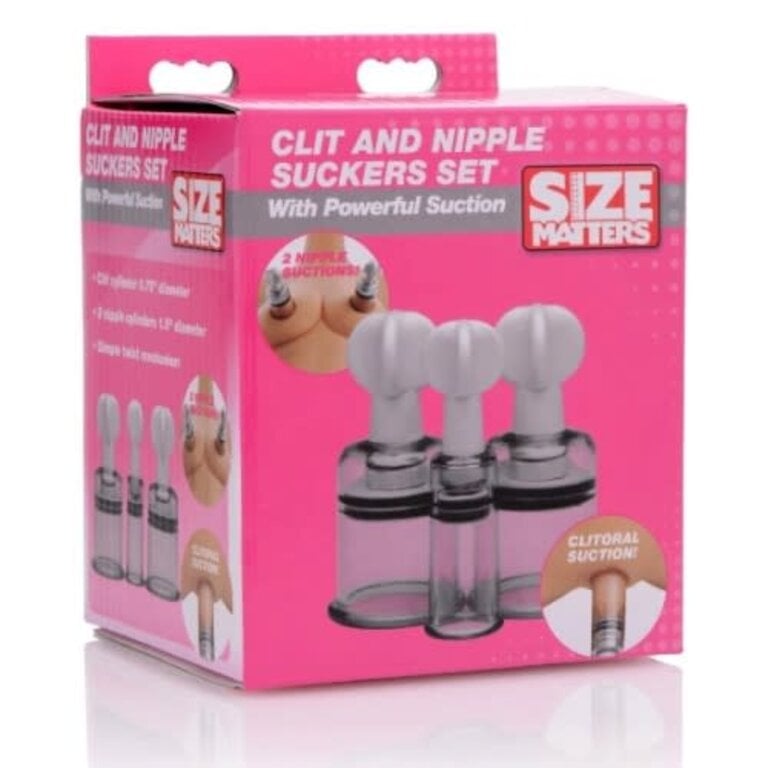 Size Up Size Up NIPPLE & CLIT SUCKER SET