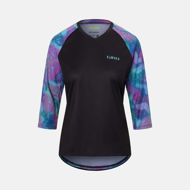 Giro Roust Jersey 3/4 Black Chromadot