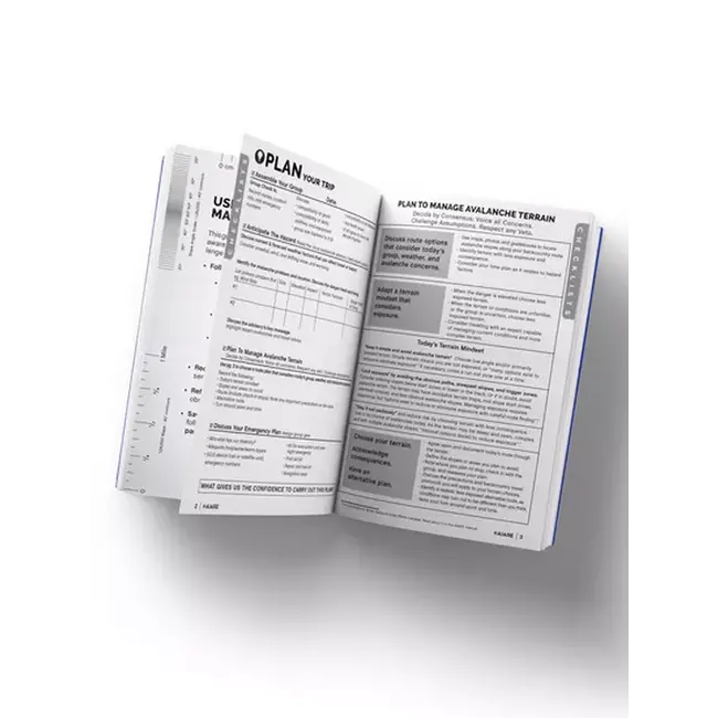 AIARE Backcountry Decision-Making Field Book 2024