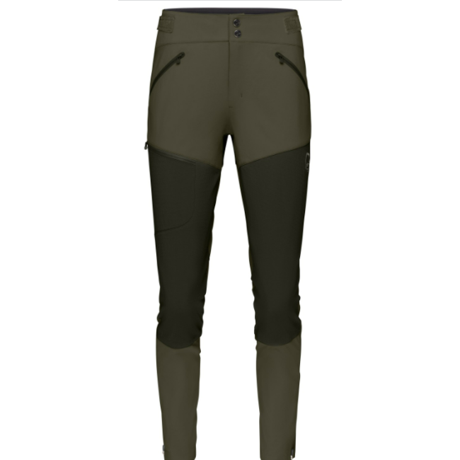 Low waist skinny trousers green ladies' | Morgan