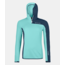 Women's Fleece Light Grid Zip Neck Hoody