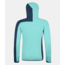 Women's Fleece Light Grid Zip Neck Hoody