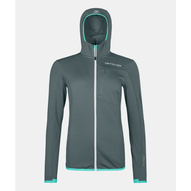 Women's Fleece Light Grid Hooded Jacket - Size: XL
