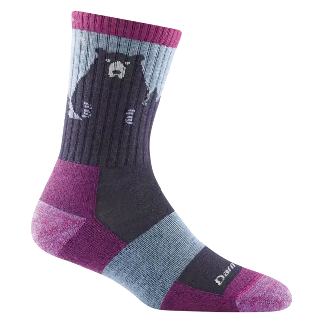 Women's Bear Town Micro Crew Lightweight Hiking Sock