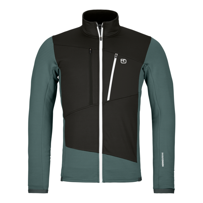 Fleece Grid Jacket - Size: XL