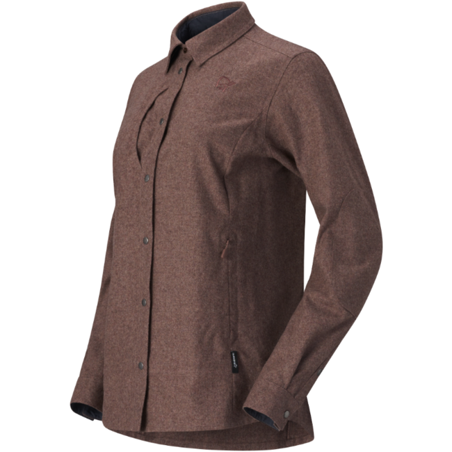 Women's Tamok Wool Plain Shirt