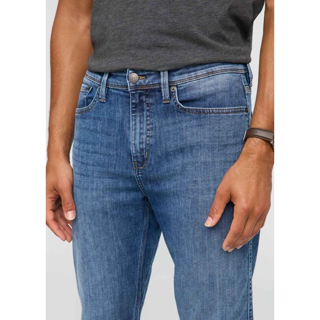 Performance Denim Athletic Straight Pants