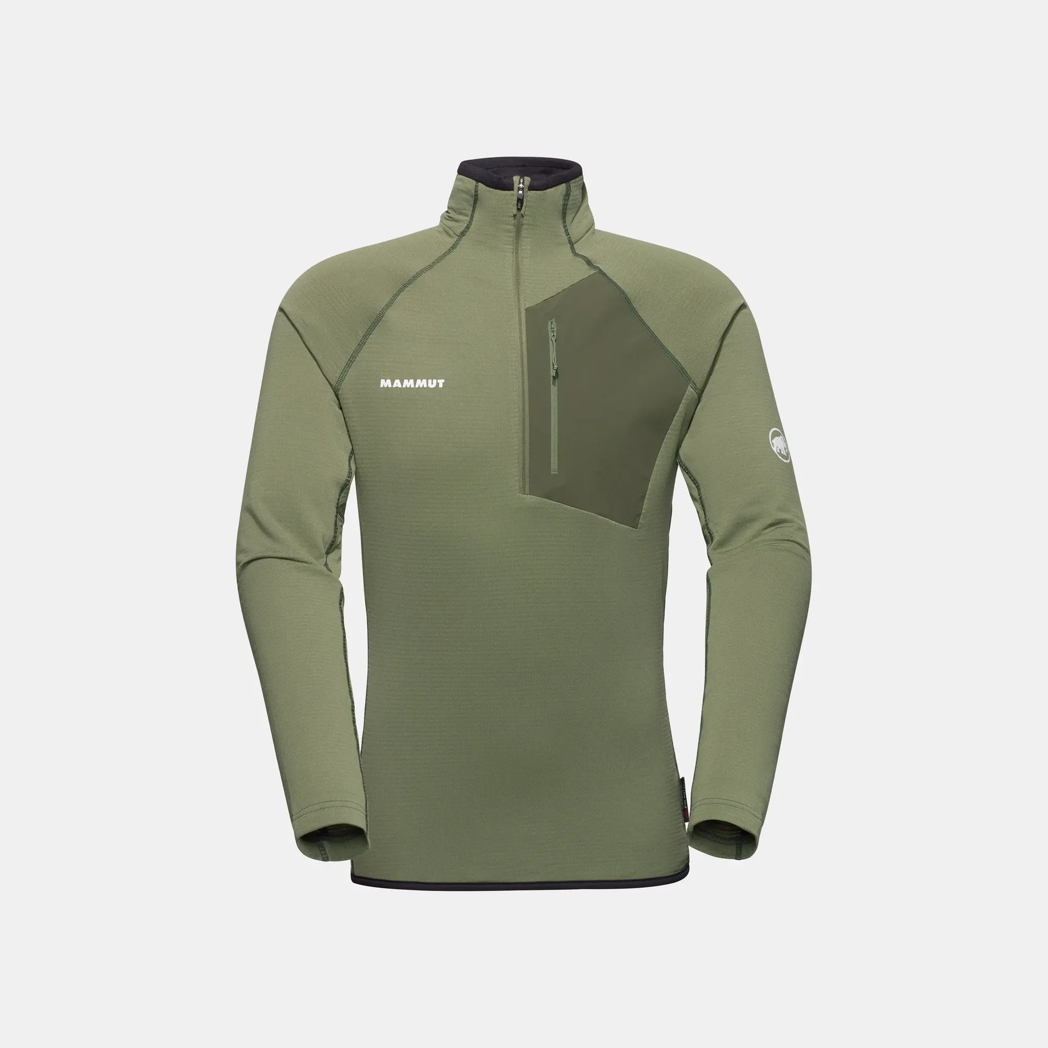 Mammut Men's Aenergy Light ML Half Zip Pull - MountainOps Mammut Men's Aenergy Light ML Half Zip Pull - MountainOps