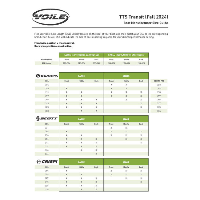 TTS Transit 2.0 Telemark Binding