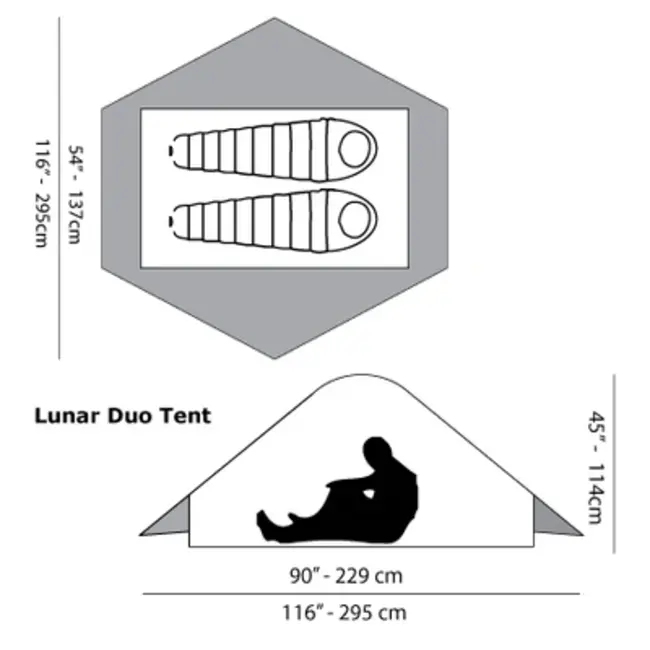 Lunar Duo Outfitter Hiking Tent
