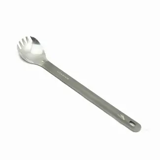 TOAKS Toaks Titanium Long Handle Spork with Polished Bowl