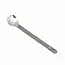 Titanium Long Handle Spork with Polished Bowl